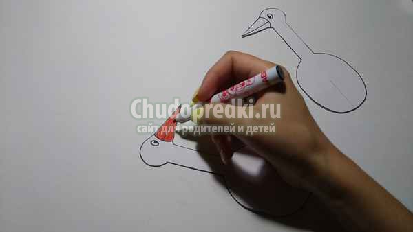 поделка Аисты