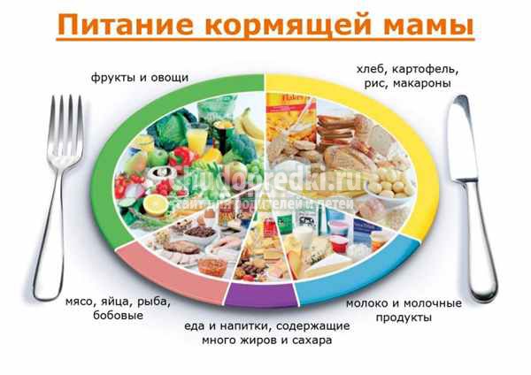 Рацион кормящей мамы