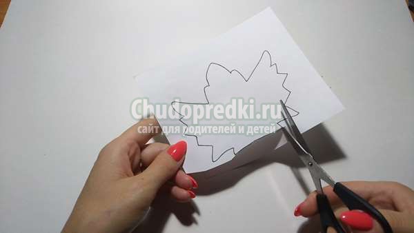 Осенняя поделка Кленовый лист