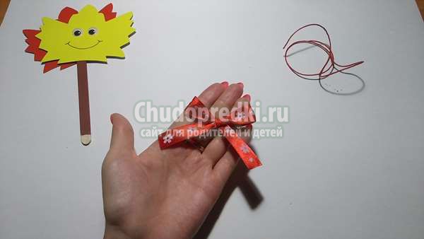Осенняя поделка Кленовый лист
