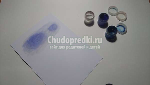 Аппликация из листьев