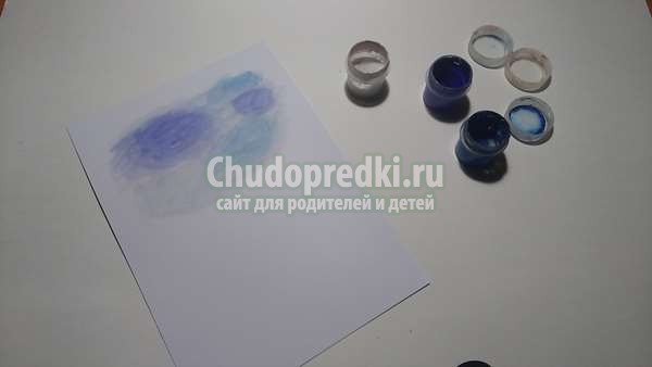 Аппликация из листьев