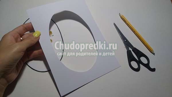 Аппликация из листьев