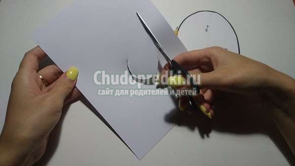 Аппликация из листьев