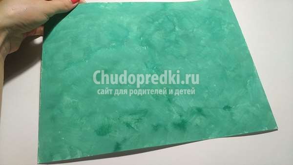 Осенняя аппликация из цветной бумаги ежики