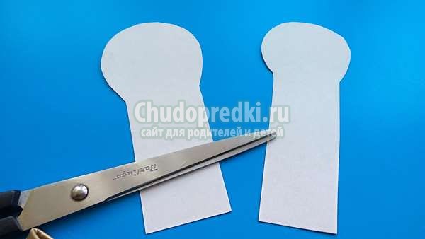 Снеговики из бумаги своими руками