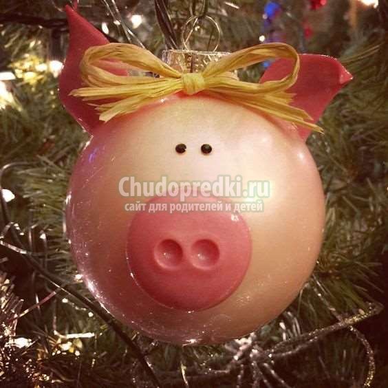 Новогодний символ года 2019 своими руками