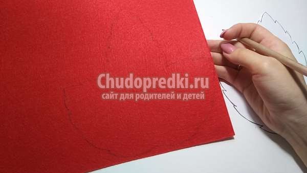 Осенние листья из фетра своими руками