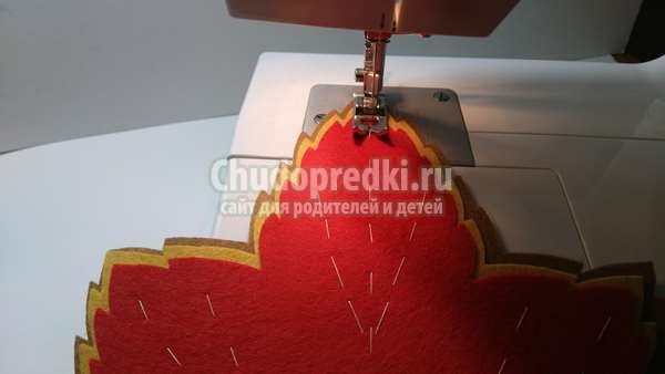 Осенние листья из фетра своими руками