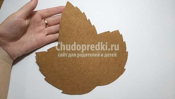 Осенние листья из фетра своими руками