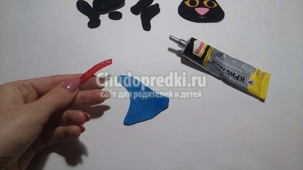 Поделки на Хэллоуин черный кот