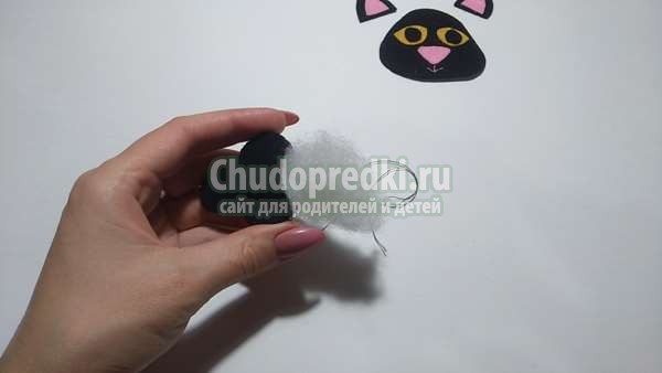 Поделки на Хэллоуин черный кот