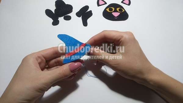 Поделки на Хэллоуин черный кот