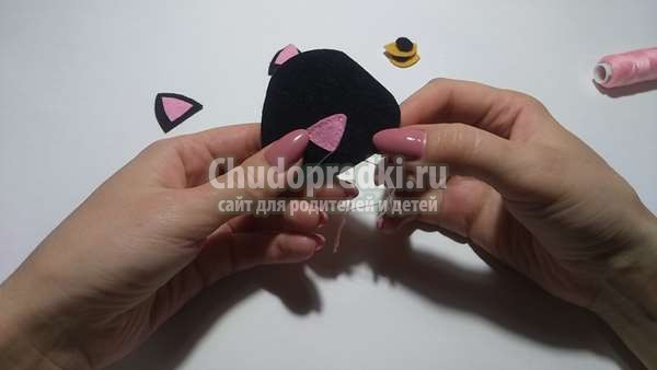 Поделки на Хэллоуин черный кот