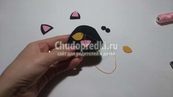 Поделки на Хэллоуин черный кот