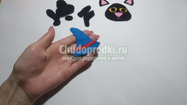 Поделки на Хэллоуин черный кот