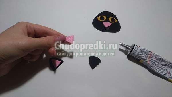 Поделки на Хэллоуин черный кот
