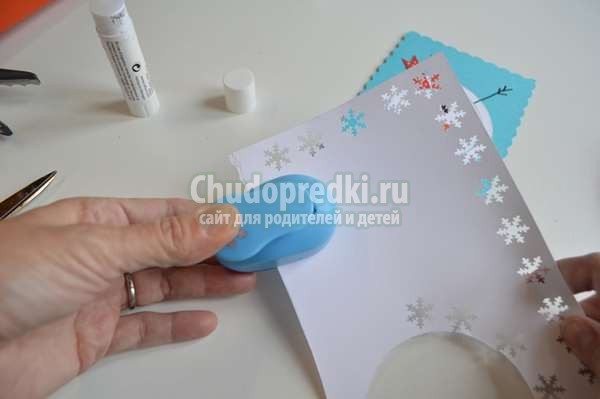 открытки со снеговиком на Новый год своими руками
