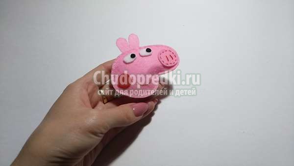игрушка  Свинка Пеппа своими руками