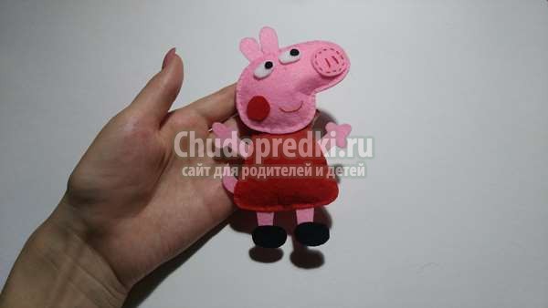 игрушка  Свинка Пеппа своими руками