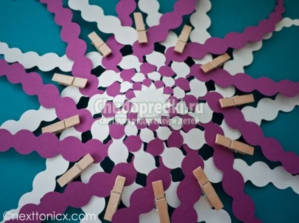 елочные игрушки из бумаги