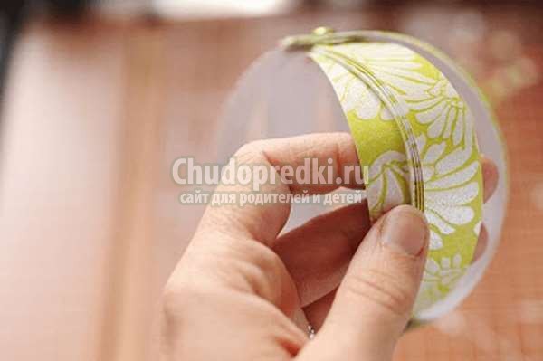елочные игрушки из бумаги