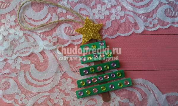 игрушка на елку Елочка