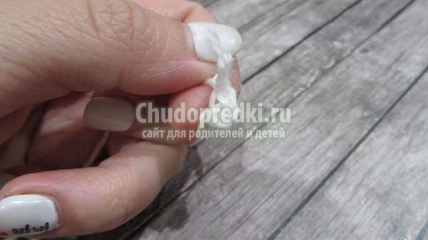 Рождественский ангелочек крючком