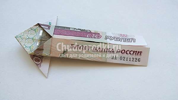Елочка манигами