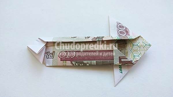 Елочка манигами