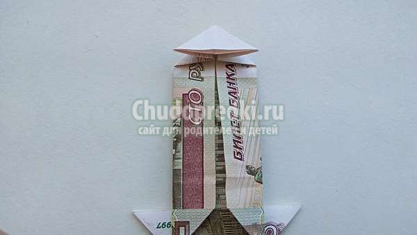 Елочка манигами