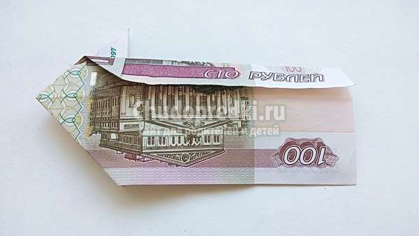 Елочка манигами