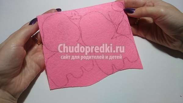 Поросята из фетра