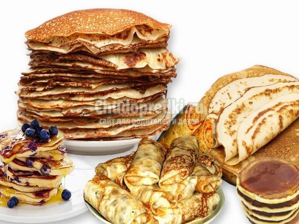 Блины на Масленицу: лучшие рецепты