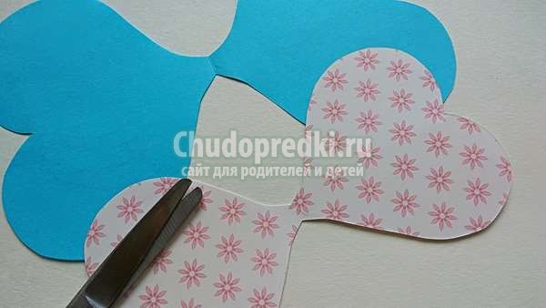 поделка из бумаги ко Дню Святого Валентина