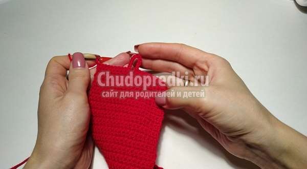 Чехол на кружку крючком