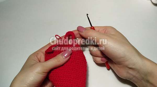 Чехол на кружку крючком