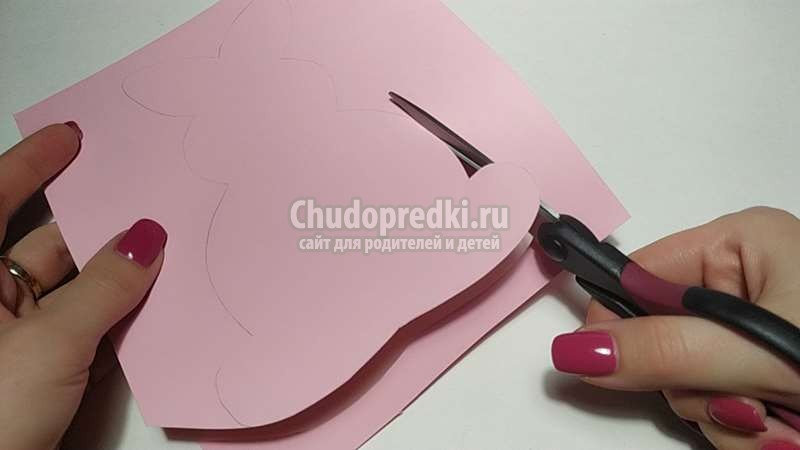 поделка на пасху зайчик