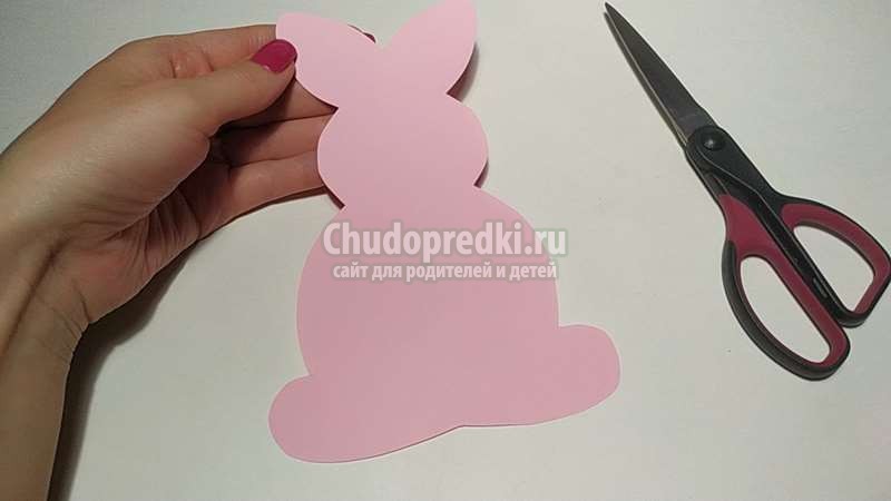 поделка на пасху зайчик