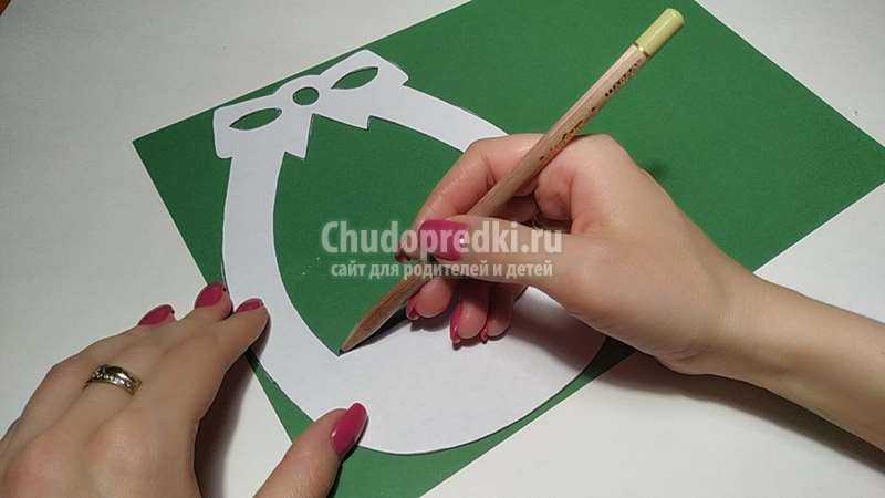 пасхальная поделка из цветной бумаги