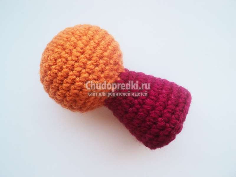 Вязаная кошечка