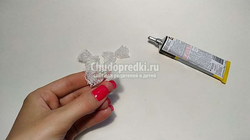 объемная мышка из фетра