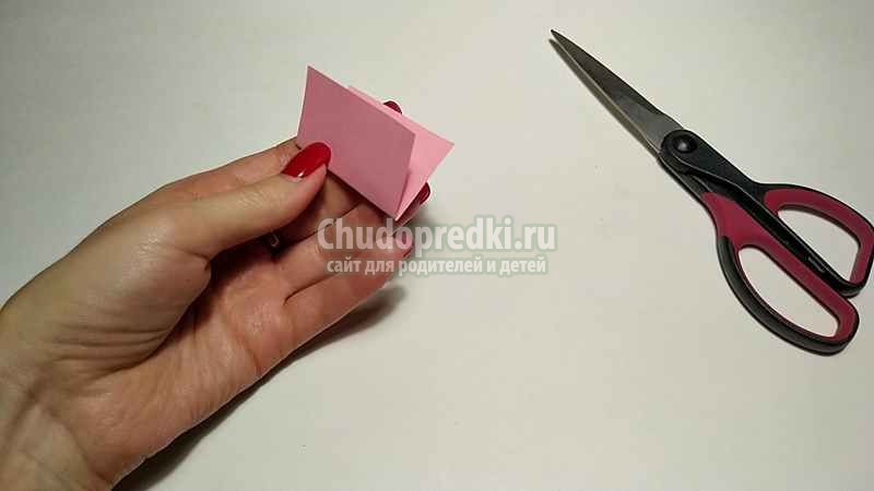 мышь из цветной бумаги