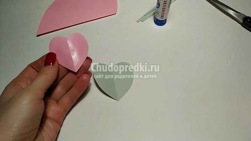 мышь из цветной бумаги