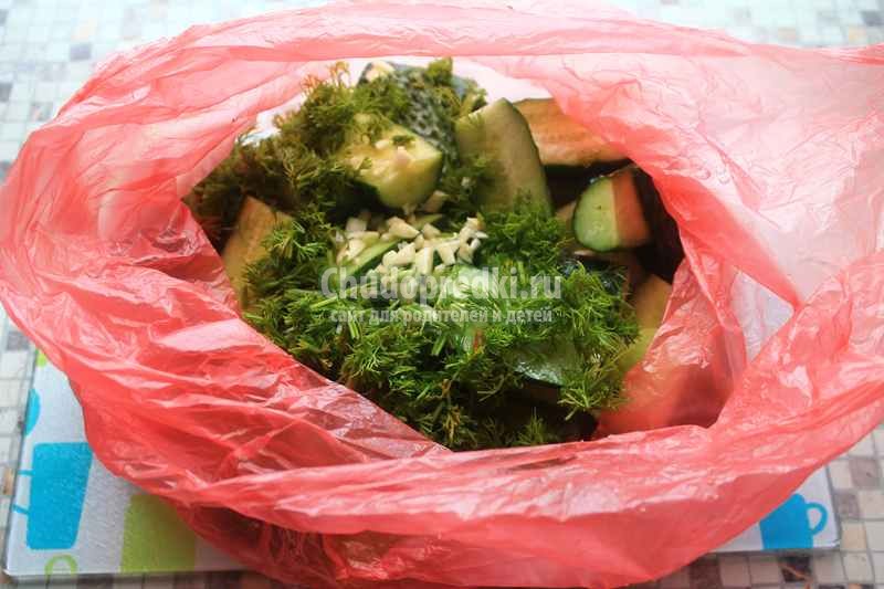 Простой рецепт вкусных малосольных огурцов