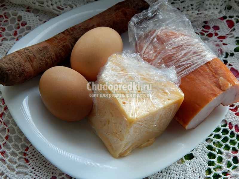 Салат Цыплёнок с курицей
