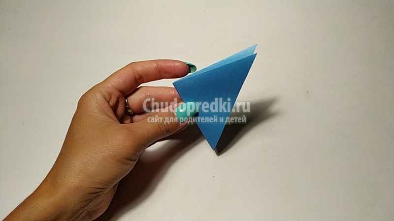 Простая собачка оригами