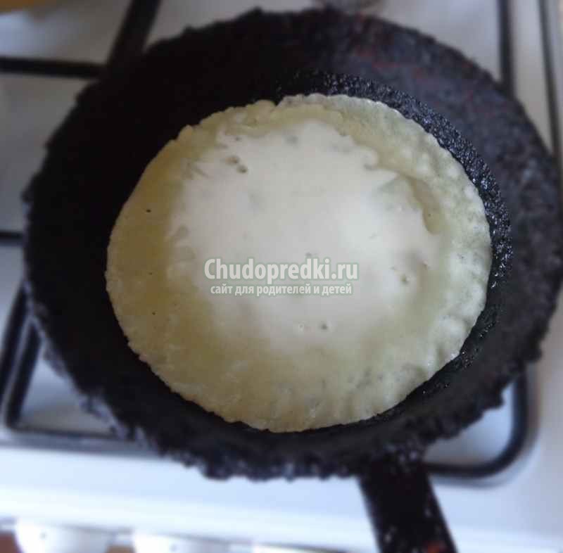 Тонкие блины рецепт