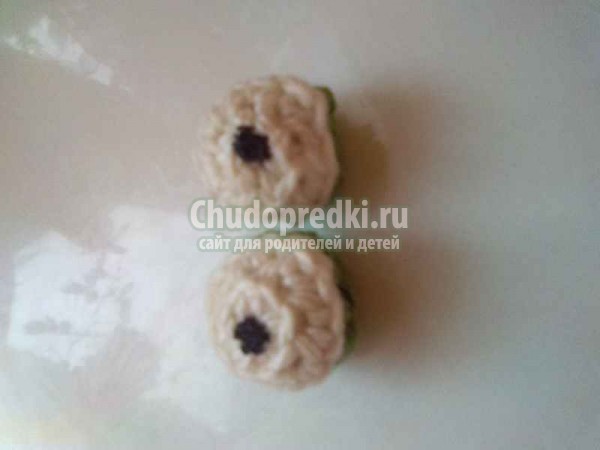 Вязаные тапочки Улитка Боб
