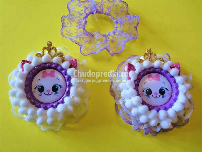 Детские украшения кошечка